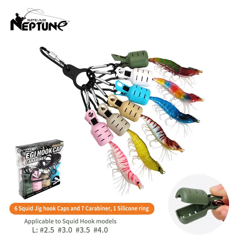 Fishing Lure Jig - Kit de 6 protections colorées pour