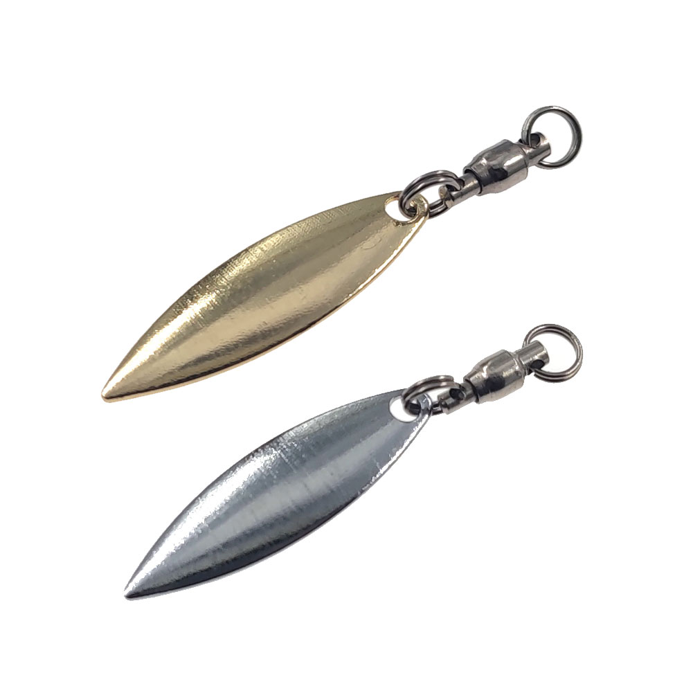 Fishing Lure Buzzbait - 10 pièces feuille de saule lames