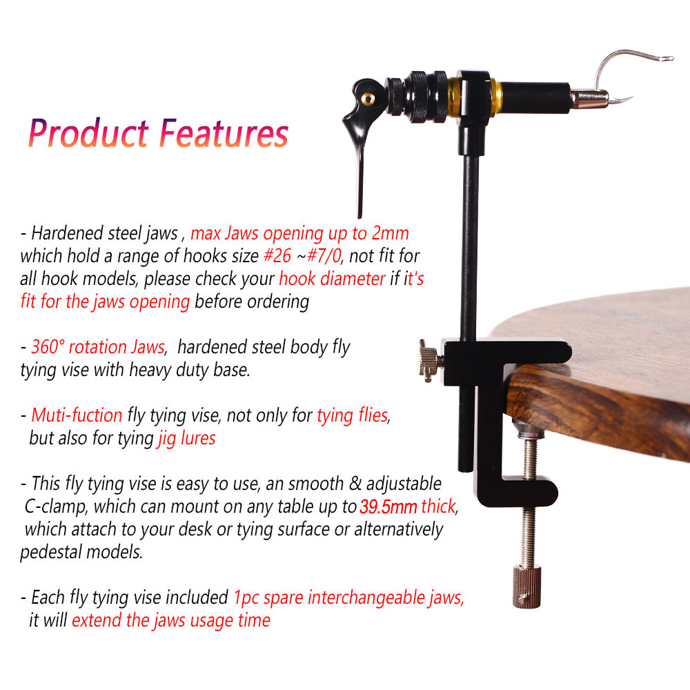 1PC 360 °   Étau de montage de - Fishing Lure Jig avis et prix