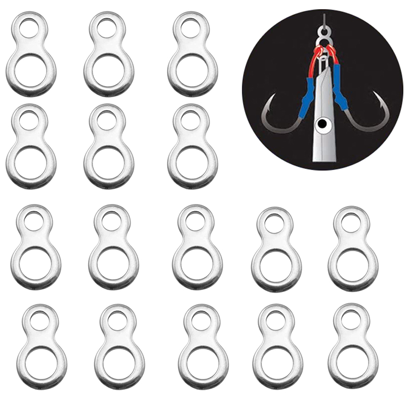 Anneau solide en acier inoxyda - Fishing Lure Accessories avis et prix