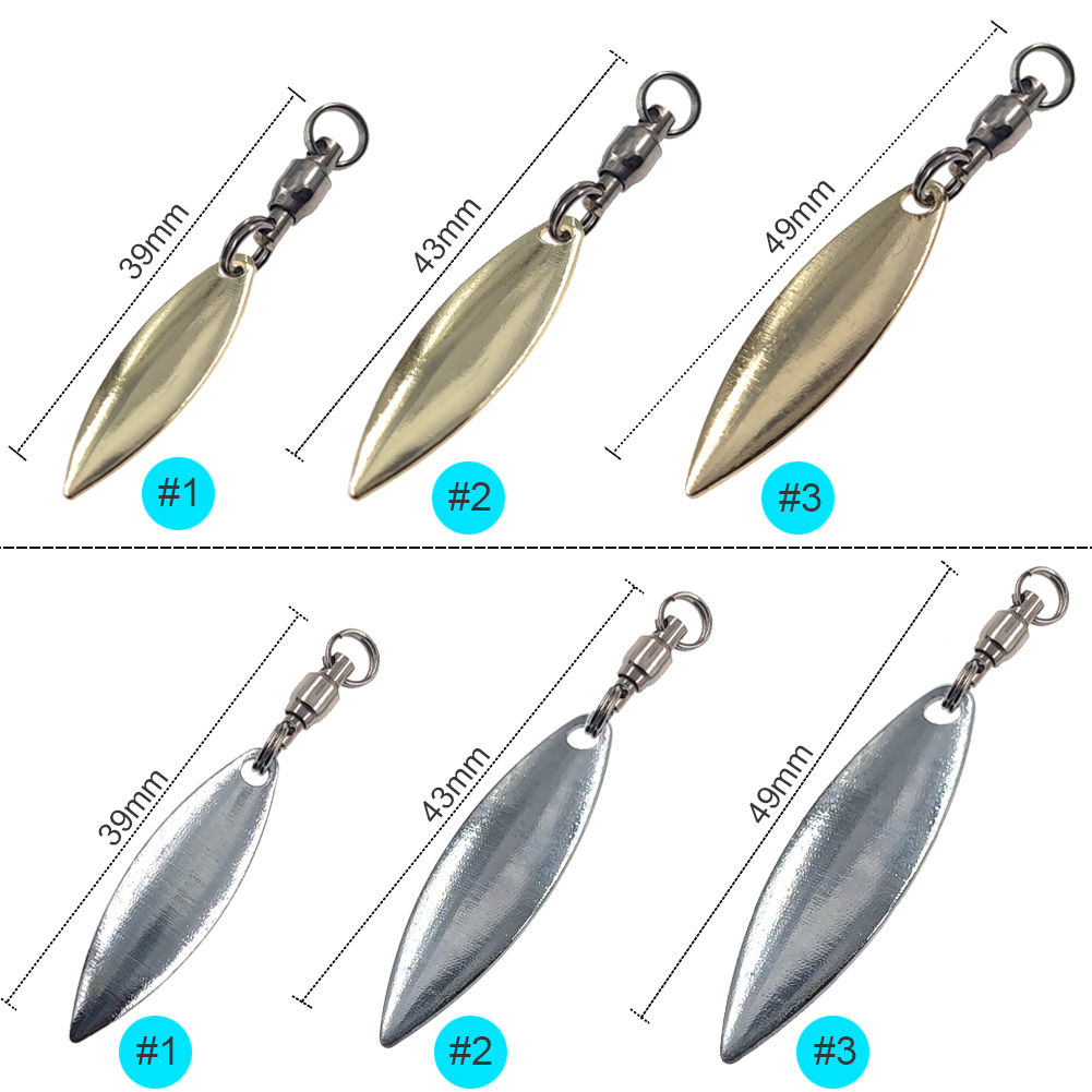 10 pièces feuille de saule lam - Fishing Lure Buzzbait avis et prix
