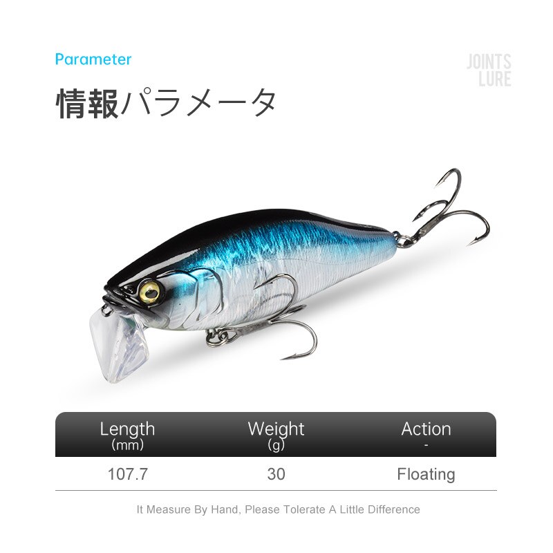 I-JACK Minnow leurres de pêche - Fishing Lure Swimbait avis et prix
