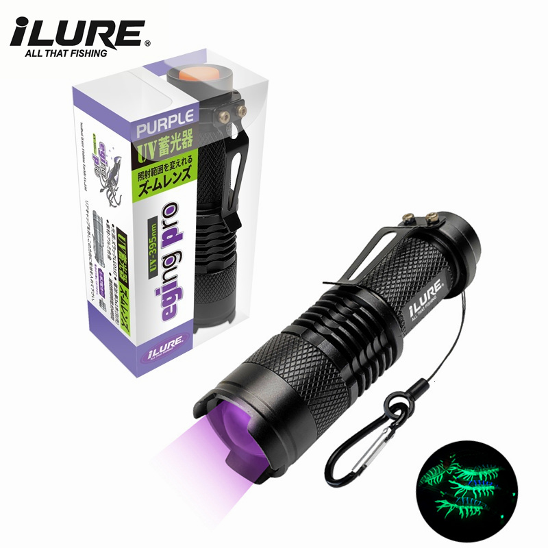 Mini lampe de poche UV 395nm,  - Fishing Lure Jig avis et prix