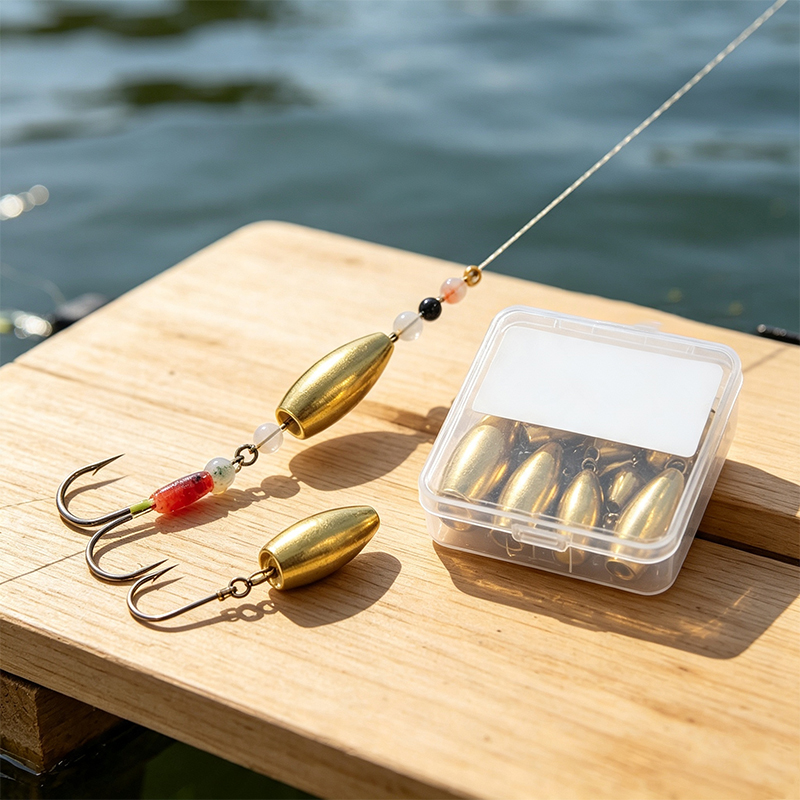 Lot de 10 Plombs de pêche en l - Fishing Lure Accessories avis et prix