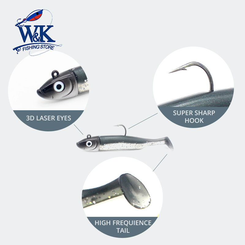 2 ENSEMBLES d'appâts souples à - Fishing Lure Soft Plastic avis et prix